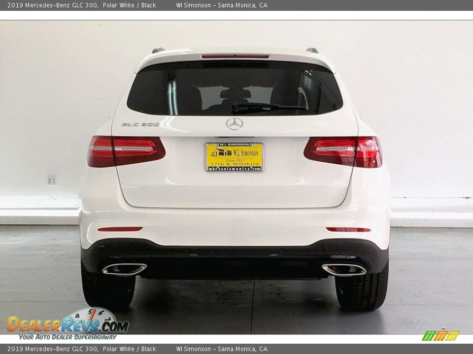 2019 Mercedes-Benz GLC 300 Polar White / Black Photo #3