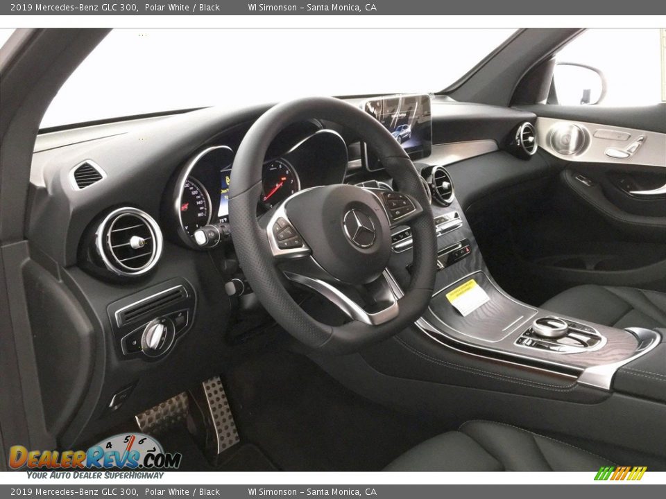 2019 Mercedes-Benz GLC 300 Polar White / Black Photo #4