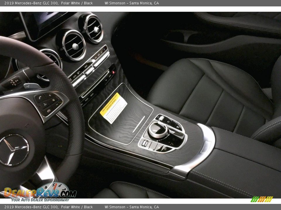 2019 Mercedes-Benz GLC 300 Polar White / Black Photo #7