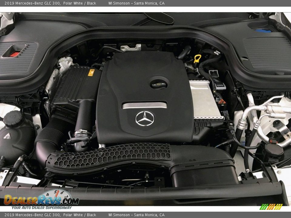 2019 Mercedes-Benz GLC 300 Polar White / Black Photo #8