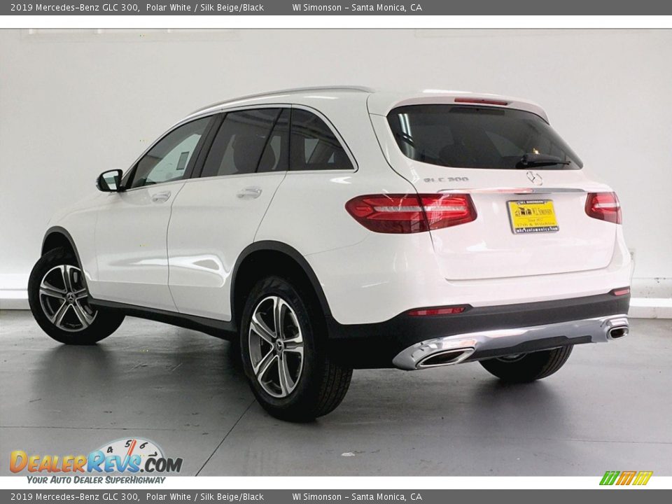 2019 Mercedes-Benz GLC 300 Polar White / Silk Beige/Black Photo #2