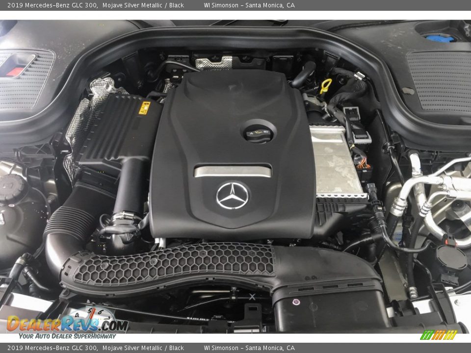 2019 Mercedes-Benz GLC 300 Mojave Silver Metallic / Black Photo #8