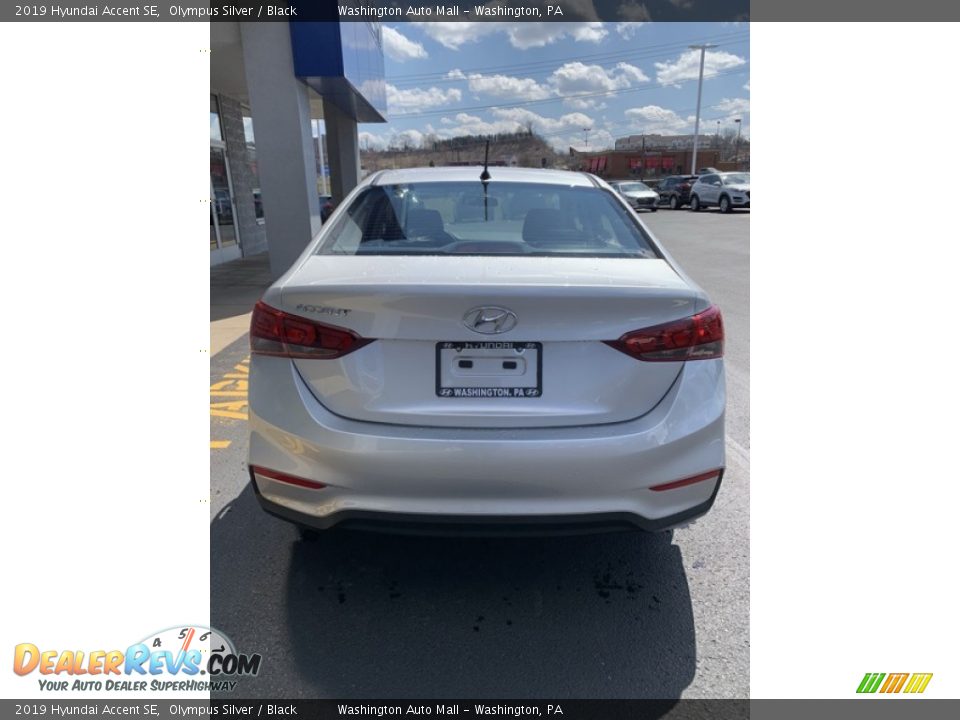 2019 Hyundai Accent SE Olympus Silver / Black Photo #5