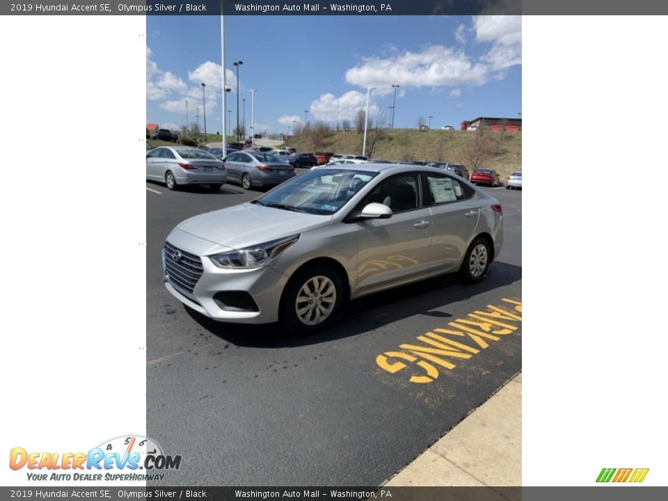 2019 Hyundai Accent SE Olympus Silver / Black Photo #7