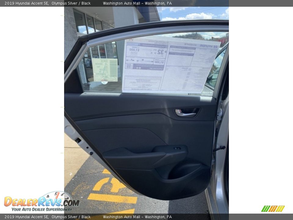 2019 Hyundai Accent SE Olympus Silver / Black Photo #16