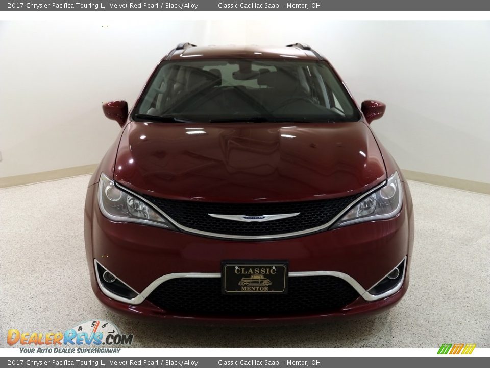 2017 Chrysler Pacifica Touring L Velvet Red Pearl / Black/Alloy Photo #2