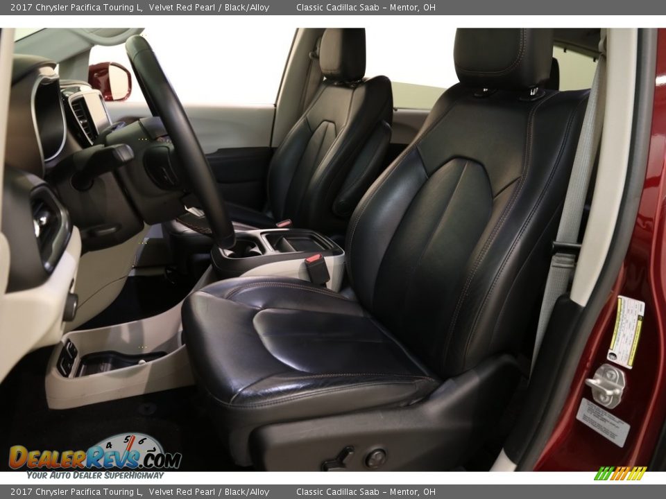 2017 Chrysler Pacifica Touring L Velvet Red Pearl / Black/Alloy Photo #5