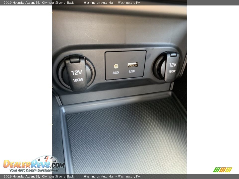 2019 Hyundai Accent SE Olympus Silver / Black Photo #35