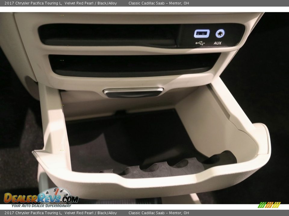 2017 Chrysler Pacifica Touring L Velvet Red Pearl / Black/Alloy Photo #19