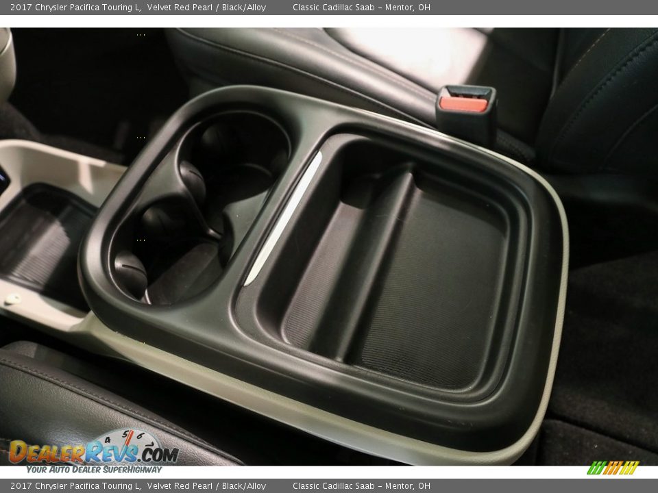 2017 Chrysler Pacifica Touring L Velvet Red Pearl / Black/Alloy Photo #20