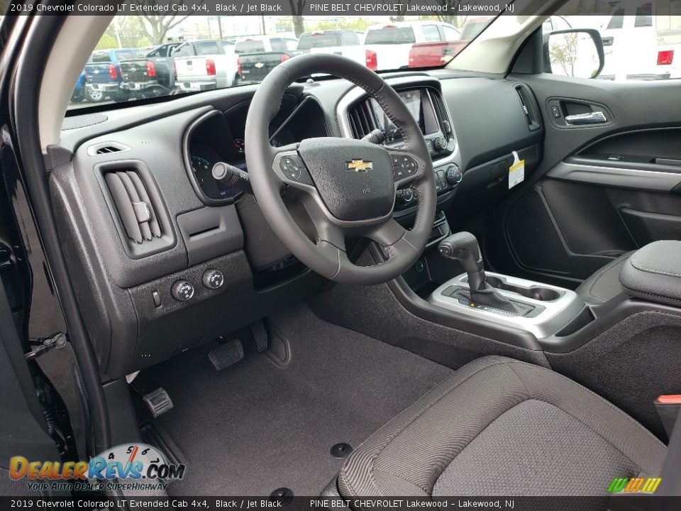 2019 Chevrolet Colorado LT Extended Cab 4x4 Black / Jet Black Photo #6