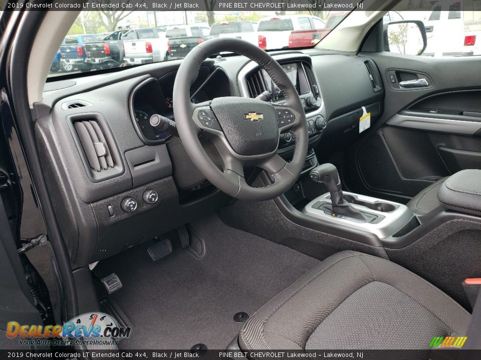 2019 Chevrolet Colorado LT Extended Cab 4x4 Black / Jet Black Photo #6