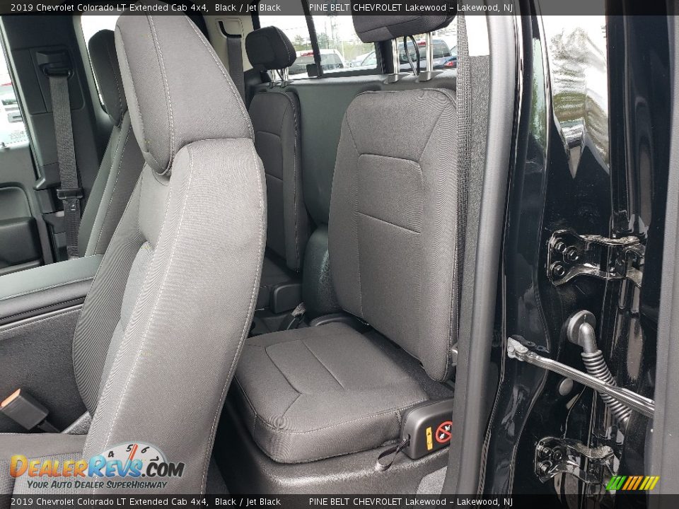 2019 Chevrolet Colorado LT Extended Cab 4x4 Black / Jet Black Photo #9