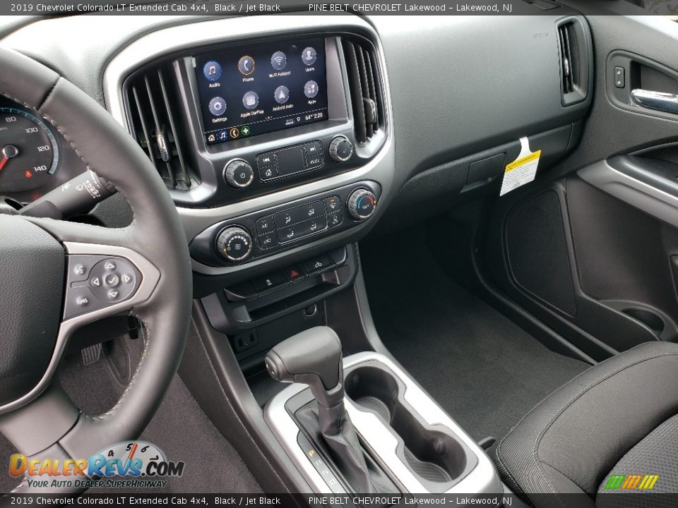 2019 Chevrolet Colorado LT Extended Cab 4x4 Black / Jet Black Photo #10