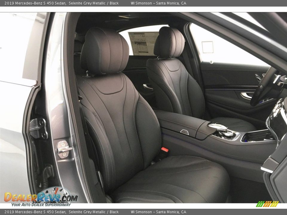 2019 Mercedes-Benz S 450 Sedan Selenite Grey Metallic / Black Photo #5