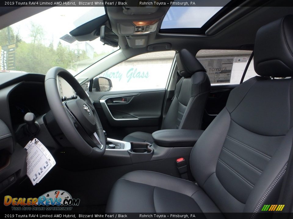 Front Seat of 2019 Toyota RAV4 Limited AWD Hybrid Photo #6
