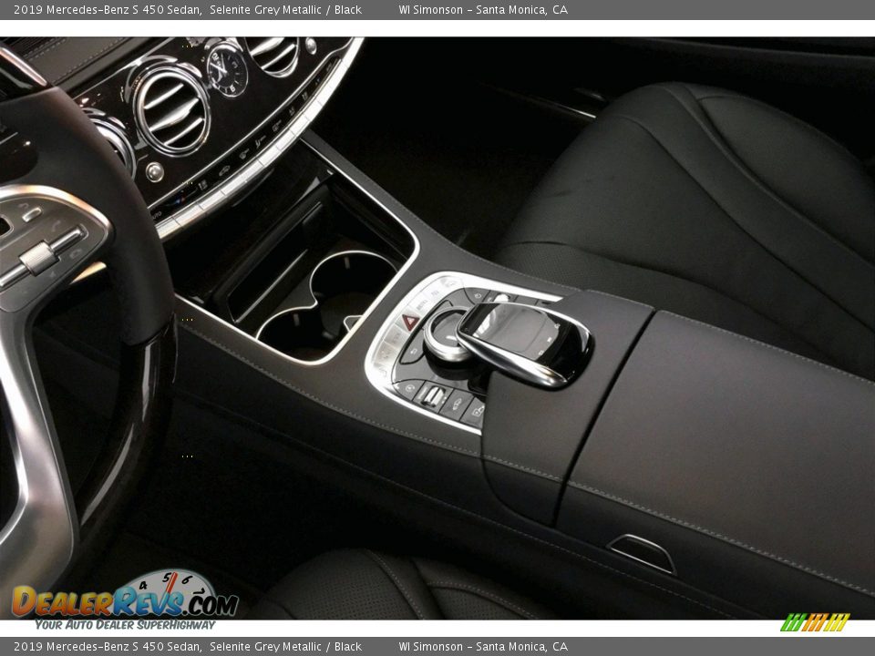 2019 Mercedes-Benz S 450 Sedan Selenite Grey Metallic / Black Photo #7