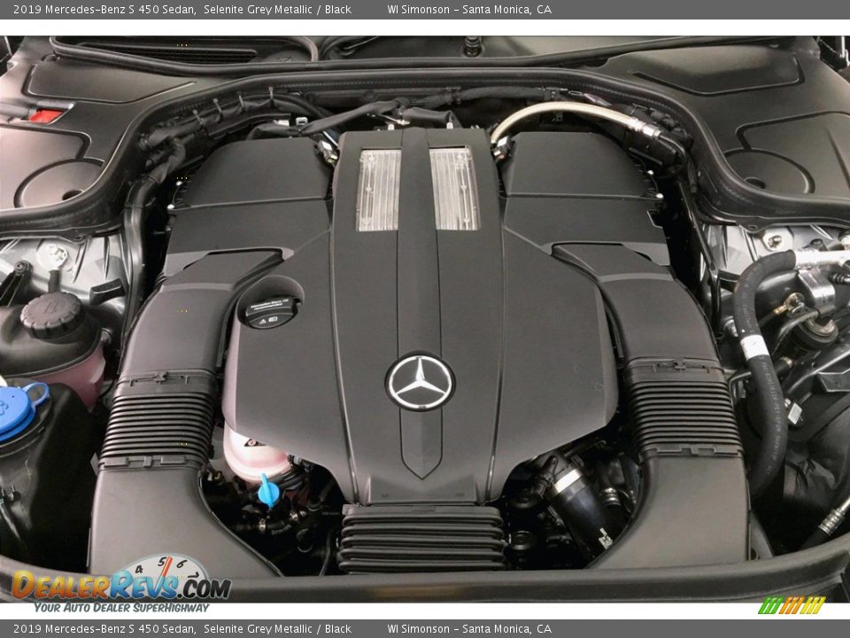 2019 Mercedes-Benz S 450 Sedan 3.0 Liter DI biturbo DOHC 24-Valve VVT V6 Engine Photo #8
