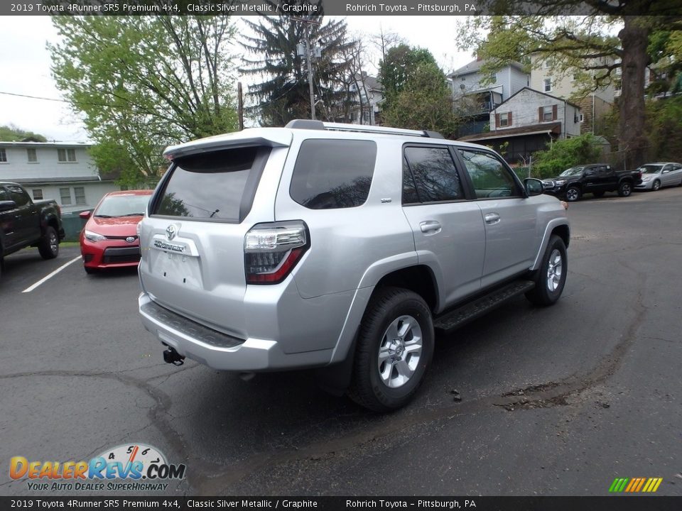 2019 Toyota 4Runner SR5 Premium 4x4 Classic Silver Metallic / Graphite Photo #2