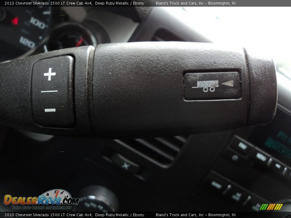 2013 Chevrolet Silverado 1500 LT Crew Cab 4x4 Deep Ruby Metallic / Ebony Photo #20