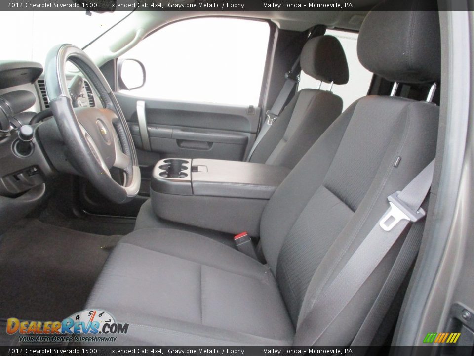 2012 Chevrolet Silverado 1500 LT Extended Cab 4x4 Graystone Metallic / Ebony Photo #11