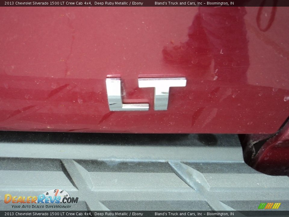 2013 Chevrolet Silverado 1500 LT Crew Cab 4x4 Deep Ruby Metallic / Ebony Photo #31