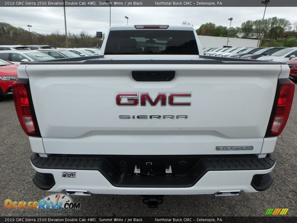 2019 GMC Sierra 1500 Elevation Double Cab 4WD Summit White / Jet Black Photo #6