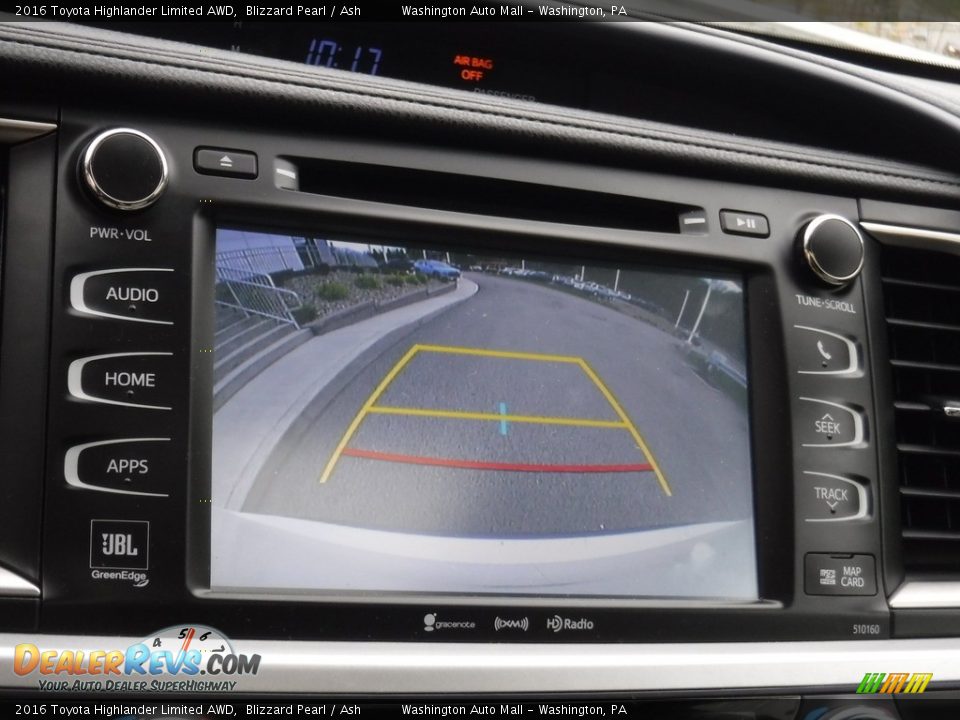 2016 Toyota Highlander Limited AWD Blizzard Pearl / Ash Photo #21