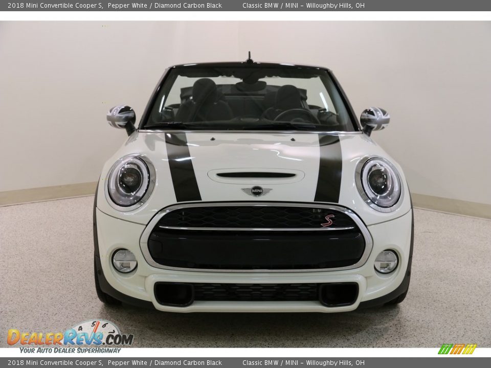 Pepper White 2018 Mini Convertible Cooper S Photo #3