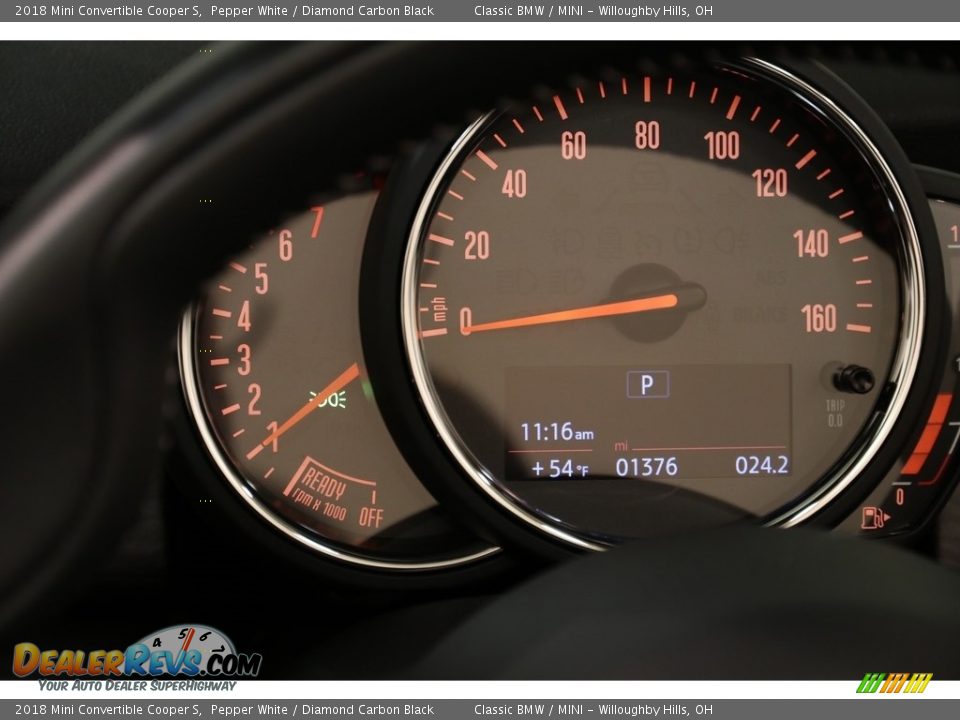 2018 Mini Convertible Cooper S Gauges Photo #9