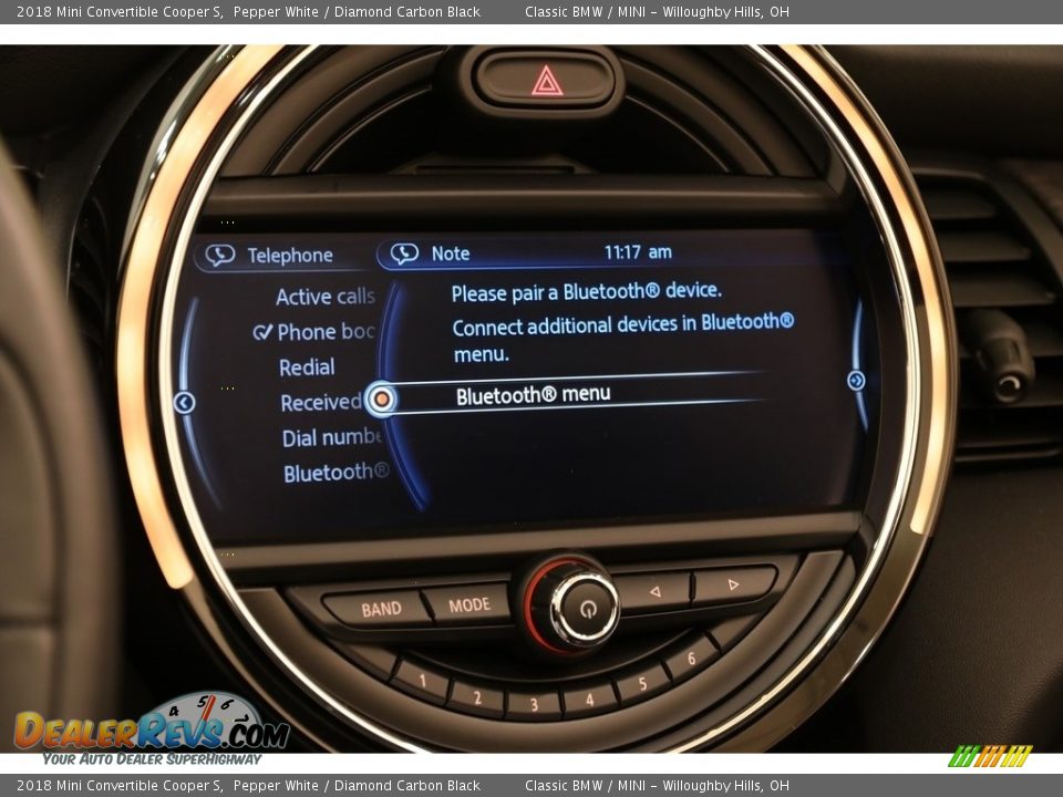 Controls of 2018 Mini Convertible Cooper S Photo #12