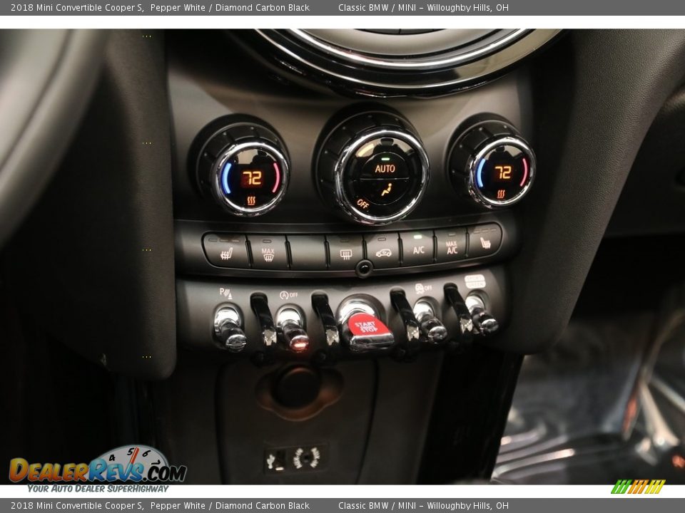 Controls of 2018 Mini Convertible Cooper S Photo #15