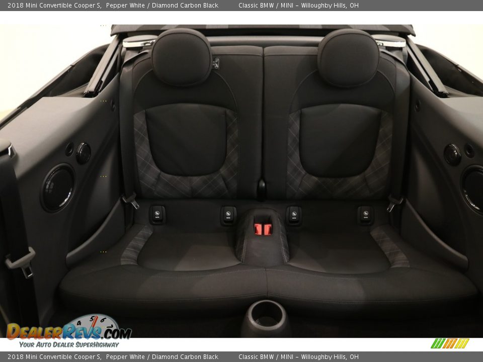 Rear Seat of 2018 Mini Convertible Cooper S Photo #20