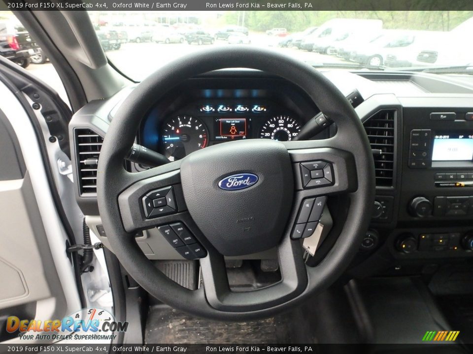 2019 Ford F150 XL SuperCab 4x4 Steering Wheel Photo #17