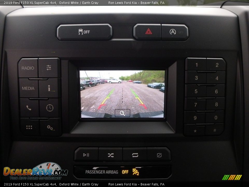2019 Ford F150 XL SuperCab 4x4 Oxford White / Earth Gray Photo #20