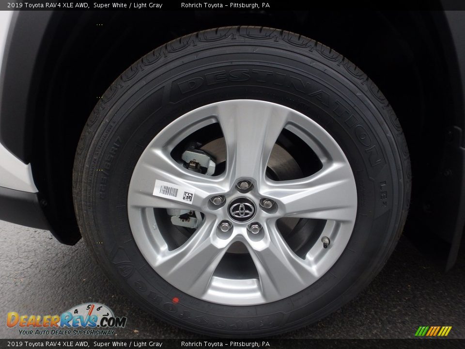 2019 Toyota RAV4 XLE AWD Wheel Photo #5