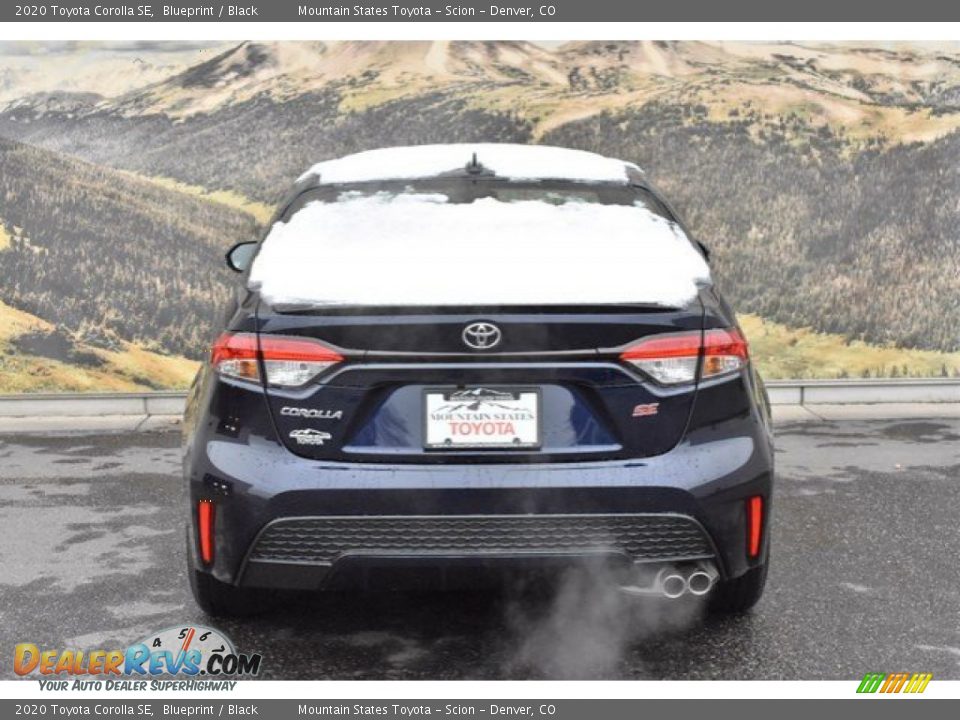 2020 Toyota Corolla SE Blueprint / Black Photo #4