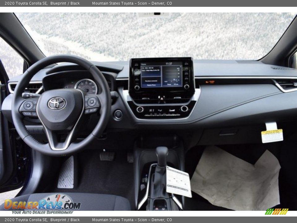 2020 Toyota Corolla SE Blueprint / Black Photo #7