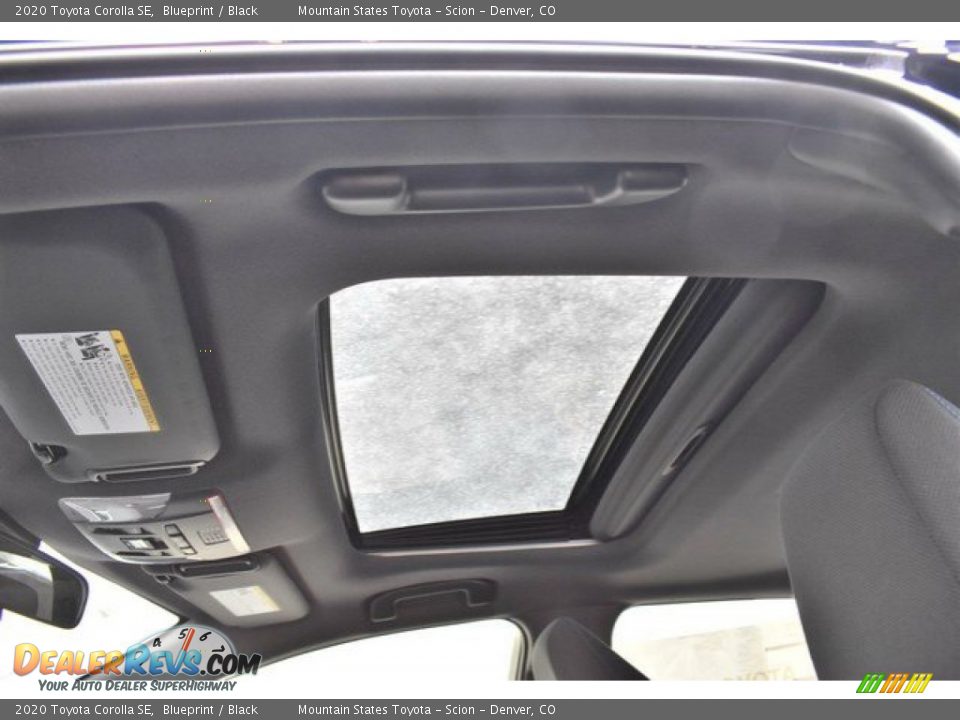 2020 Toyota Corolla SE Blueprint / Black Photo #8