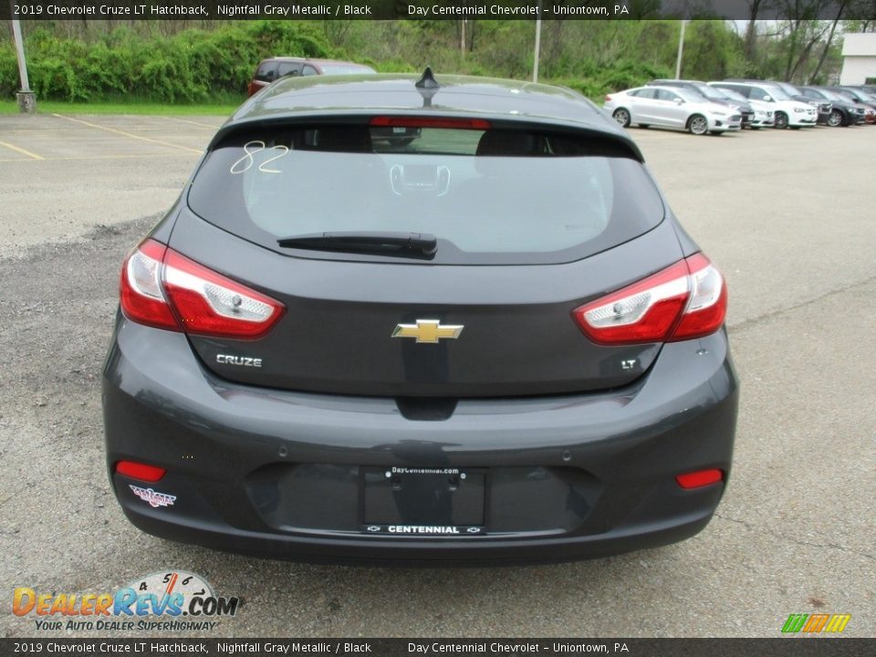 2019 Chevrolet Cruze LT Hatchback Nightfall Gray Metallic / Black Photo #4