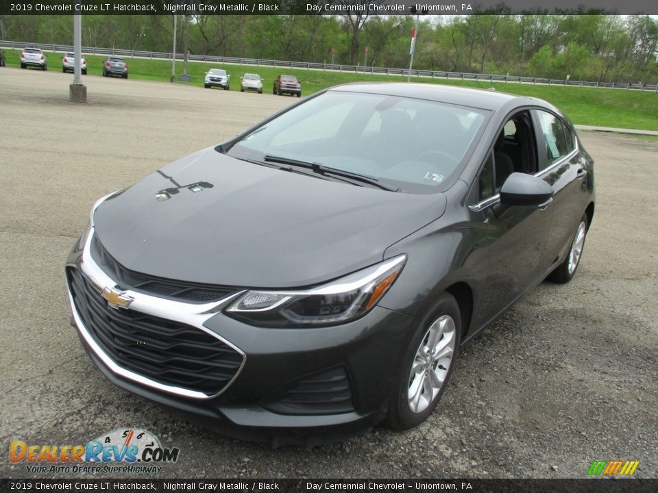 2019 Chevrolet Cruze LT Hatchback Nightfall Gray Metallic / Black Photo #7