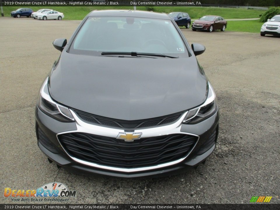 2019 Chevrolet Cruze LT Hatchback Nightfall Gray Metallic / Black Photo #8