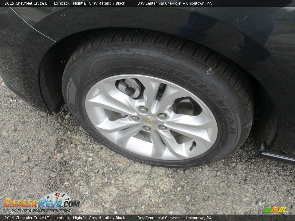 2019 Chevrolet Cruze LT Hatchback Nightfall Gray Metallic / Black Photo #14