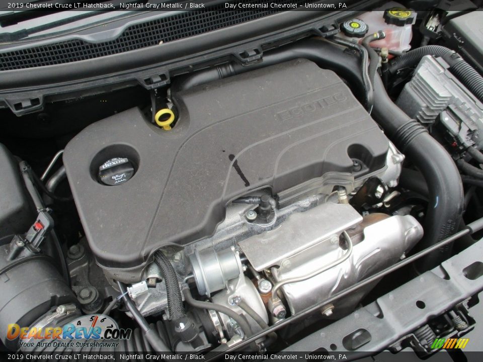 2019 Chevrolet Cruze LT Hatchback Nightfall Gray Metallic / Black Photo #17