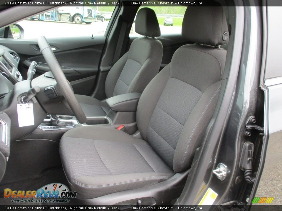 2019 Chevrolet Cruze LT Hatchback Nightfall Gray Metallic / Black Photo #19
