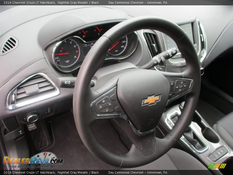 2019 Chevrolet Cruze LT Hatchback Nightfall Gray Metallic / Black Photo #23