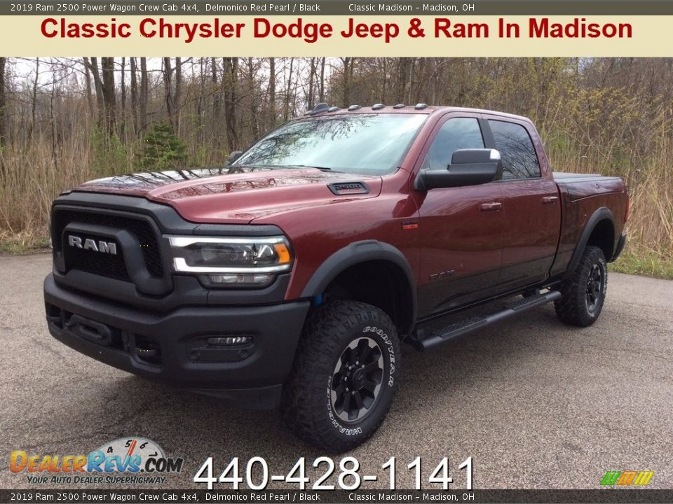 2019 Ram 2500 Power Wagon Crew Cab 4x4 Delmonico Red Pearl / Black Photo #1