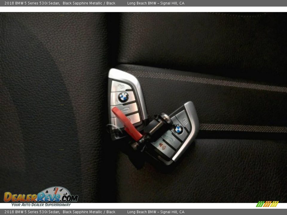 2018 BMW 5 Series 530i Sedan Black Sapphire Metallic / Black Photo #11