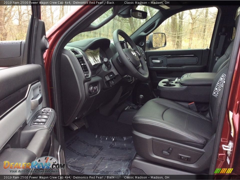 Black Interior - 2019 Ram 2500 Power Wagon Crew Cab 4x4 Photo #11
