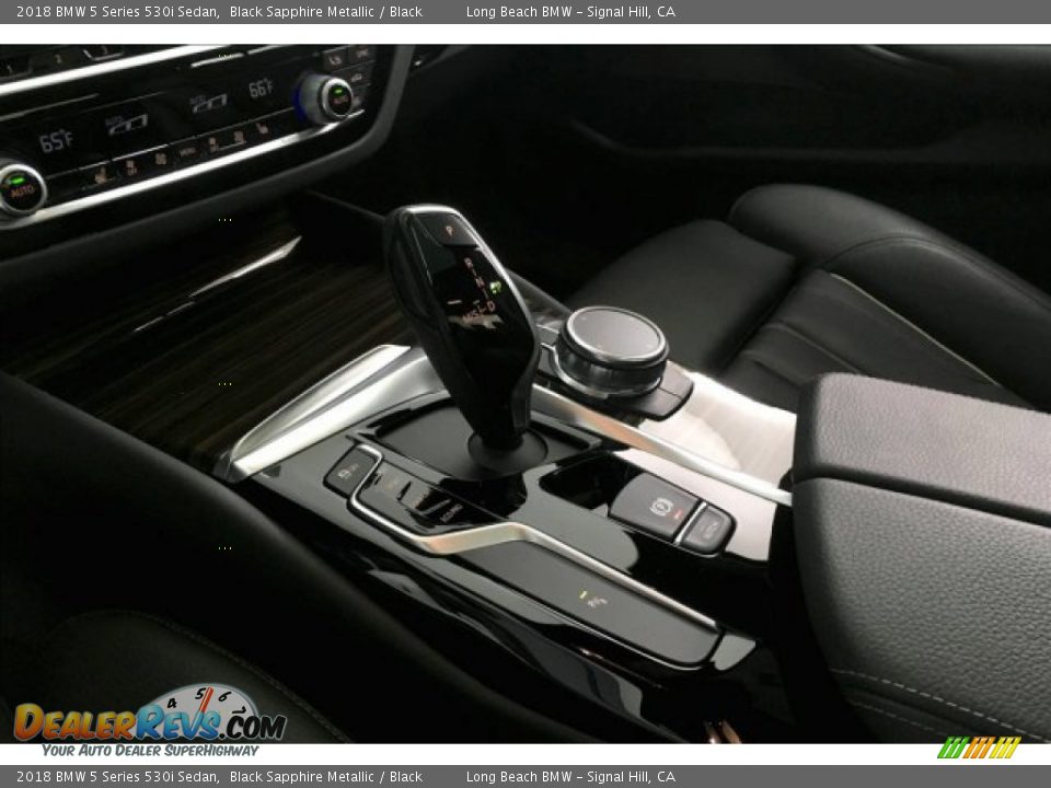 2018 BMW 5 Series 530i Sedan Black Sapphire Metallic / Black Photo #18
